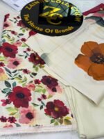 TTHNC Floral Elegance – Premium Printed Linen 3-Piece Suit - Image 2