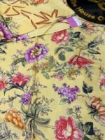 TTHNC Floral Garden – Premium Printed Linen 3-Piece Suit - Image 3