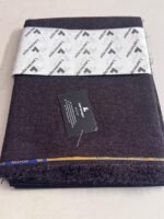 Lawrencepur Dark Charcoal Kashmiri Wool Unstitched Fabric - Image 2