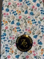 ChenOne Floral Pure Cotton King Size Bedsheet