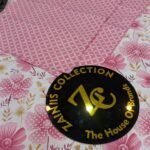 GulAhmed Pink Floral Pure Cotton King Size Bedsheet