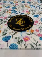 ChenOne Floral Pure Cotton King Size Bedsheet - Image 2