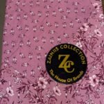 ChenOne Dusty Pink Floral Pure Cotton King Size Bedsheet