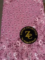 ChenOne Dusty Pink Floral Pure Cotton King Size Bedsheet