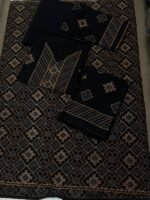 Bareeza Karandi Embroidered 3-Piece Suit with Shawl