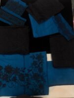 Rang Rasiya Winter Premium Embroidered 3-Piece Suit with Velvet Shawl - Image 3