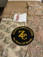 Hussain Rehar TURU Luxury Formal Embroidered Organza Suit - Image 3
