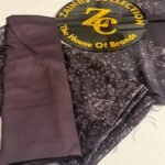 China Patti Dark Brown Printed Shirt with Kani Wool Shawl & Leather Peach Trouser – 3-Piece Suit