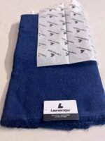Lawrencepur Premium Kashmiri Wool Fabric – Royal Navy Blue