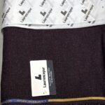 Lawrencepur Dark Plum Kashmiri Wool Unstitched Fabric