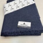 Lawrencepur Blue Grey Kashmiri Wool Unstitched Fabric