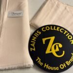 Bareeza Plain Karandi Fabric – Cream