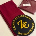 Bareeza Plain Karandi Fabric – Maroon