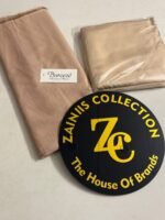 Bareeza Plain Karandi Fabric – Beige