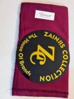 Bareeze Maroon Karandi Unstitched Suit
