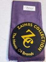 Bareeza Premium Purple Karandi Unstitched Fabric