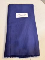 Bareeza Royal Blue Plain Karandi Fabric - Image 2